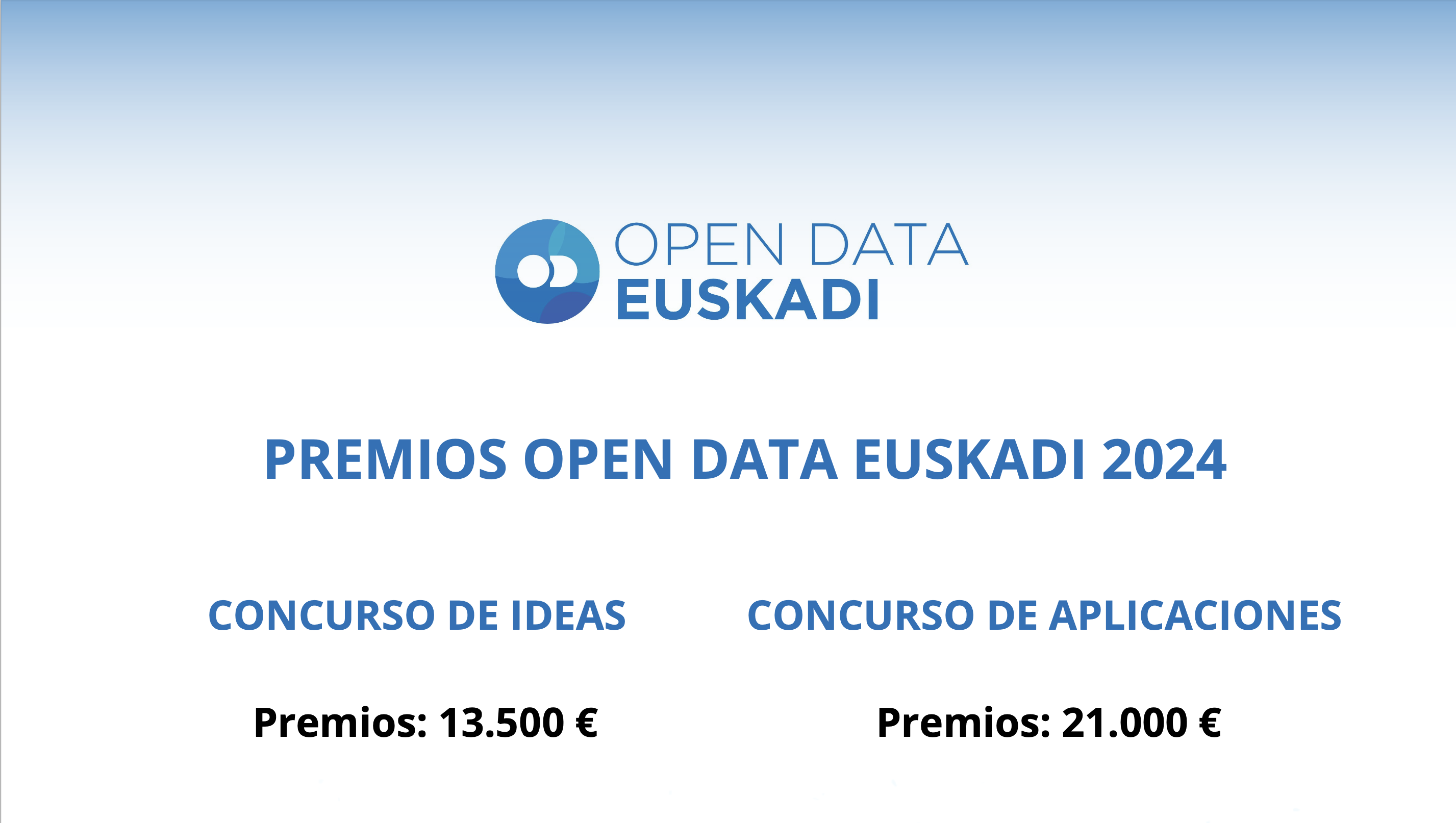 CONCURSO DE DATOS ABIERTOS DE EUSKADI